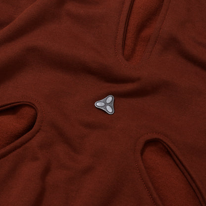 MOLETOM FLEECE  P11 - MARROM