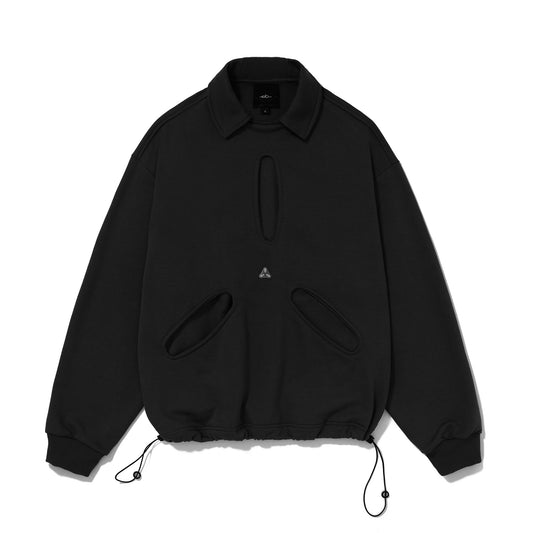MOLETOM FLEECE  P11 - PRETO