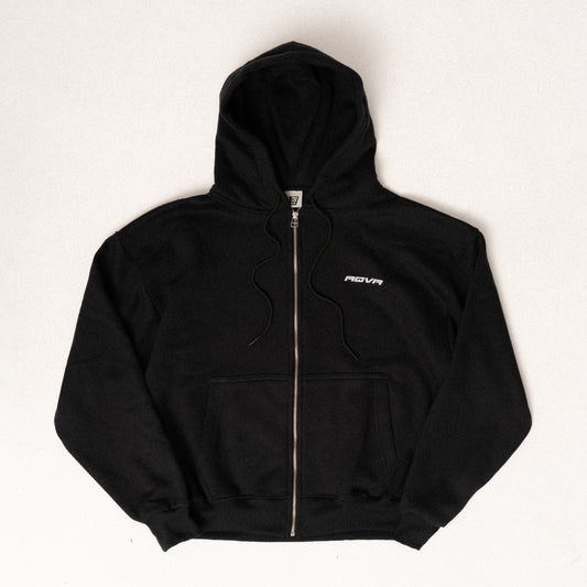 Zip Hoodie AQVA BLACK