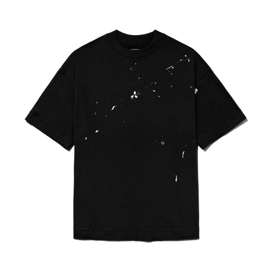 CAMISETA REGULAR SPLASH  PRETO