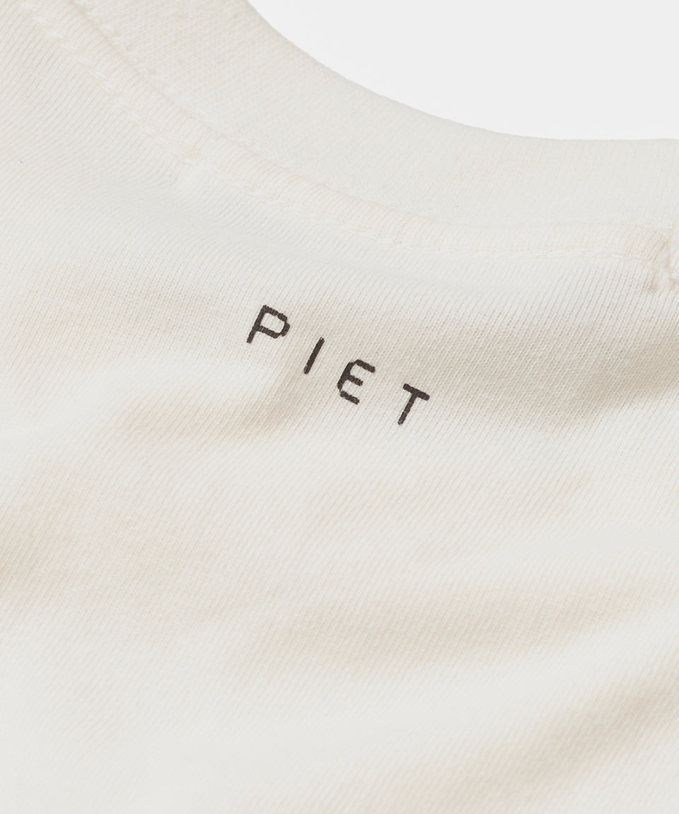 Subcultural Networking Tshirt Bone  White
