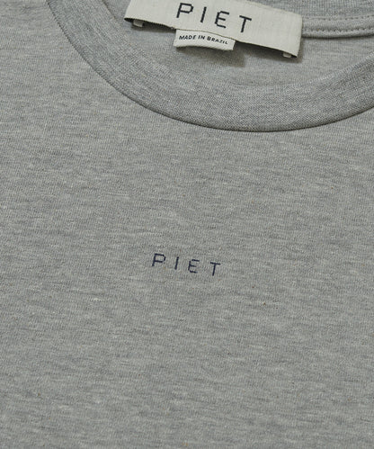 Logo Tshirt  Grey Melange
