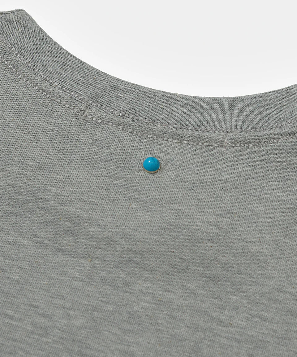 Logo Tshirt  Grey Melange