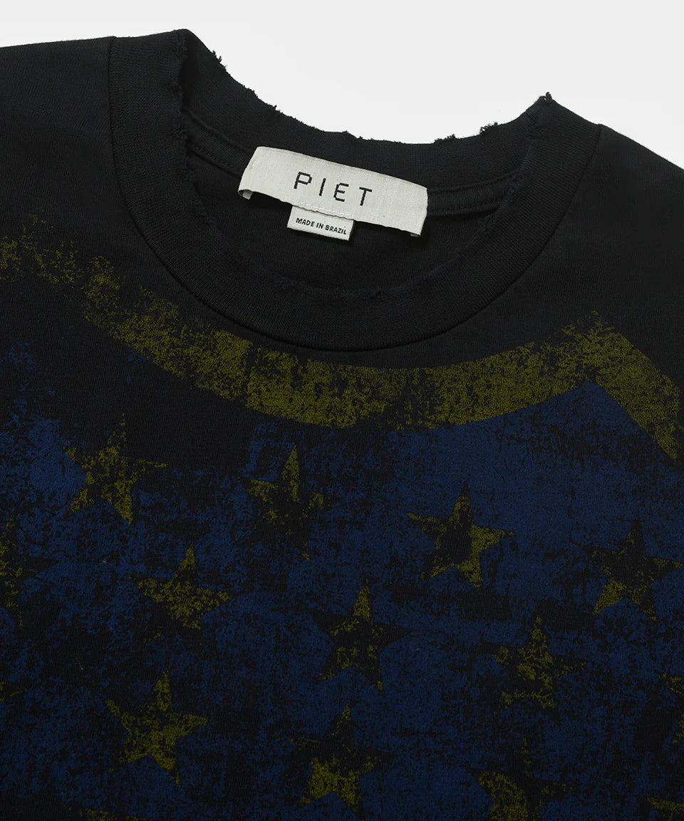 Emblem Relaxed Tshirt  Vintage Black