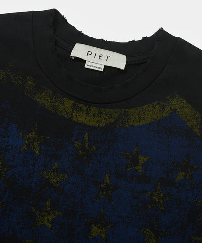 Emblem Relaxed Tshirt  Vintage Black