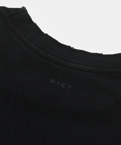 Emblem Relaxed Tshirt  Vintage Black