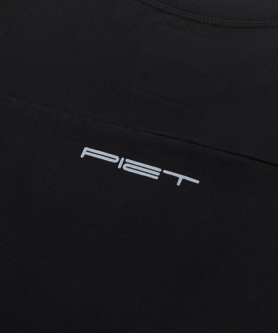 Padded Long Sleeve Tshirt  Black