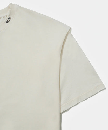 Layered Tshirt Bone White