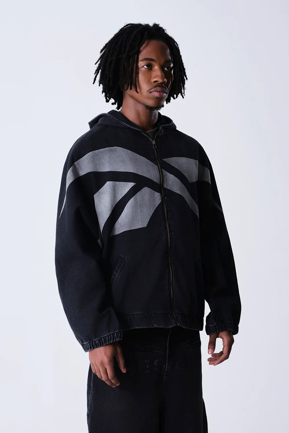 ZIP HOODIE BRAND CUT
