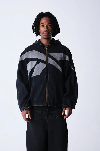 ZIP HOODIE BRAND CUT