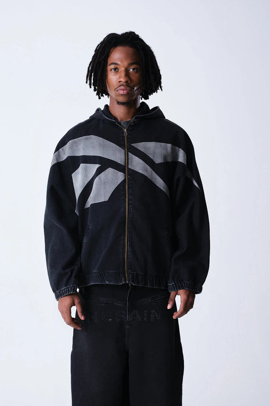 ZIP HOODIE BRAND CUT