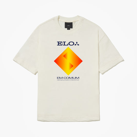 CAMISETA REGULAR  SONY  BRANCO OFF.