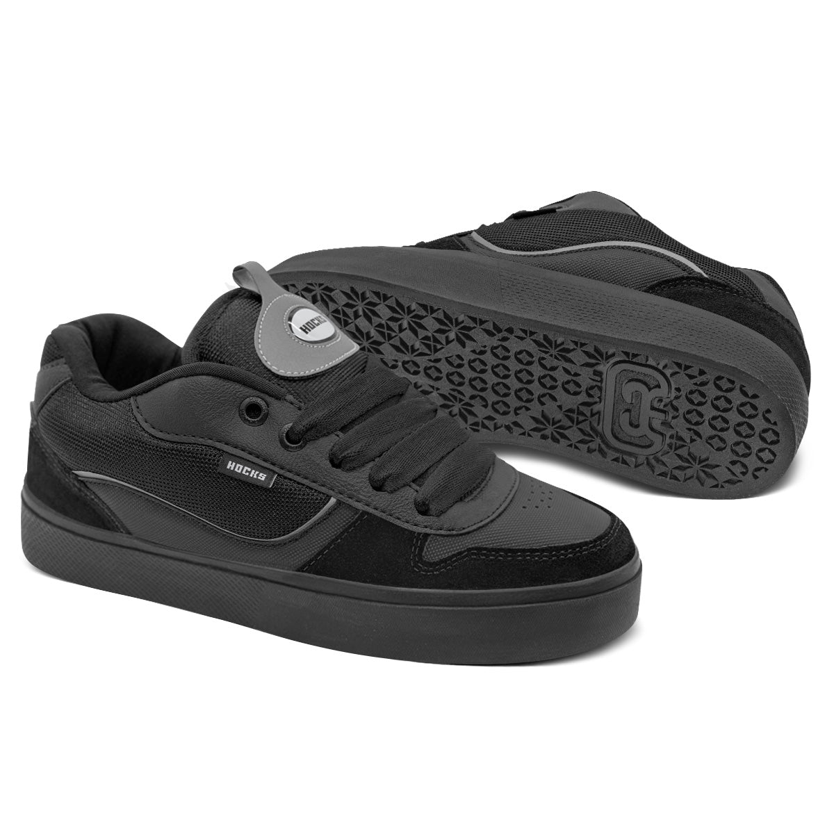 TENIS HOCKS PUFF - PRETO/REFLETIVO