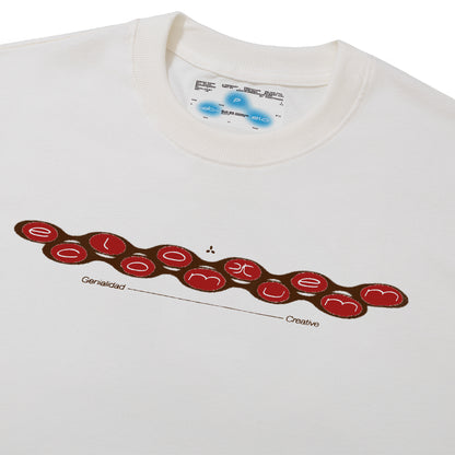 CAMISETA REGULAR HALO  BRANCO OFF.