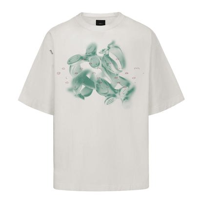 CAMISETA REGULAR  SCARAB OFF WHITE