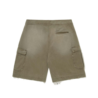 BERMUDAO SARJA CARGO VERDE