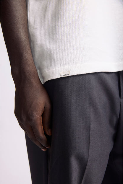 Embroided Piquet Polo  Off