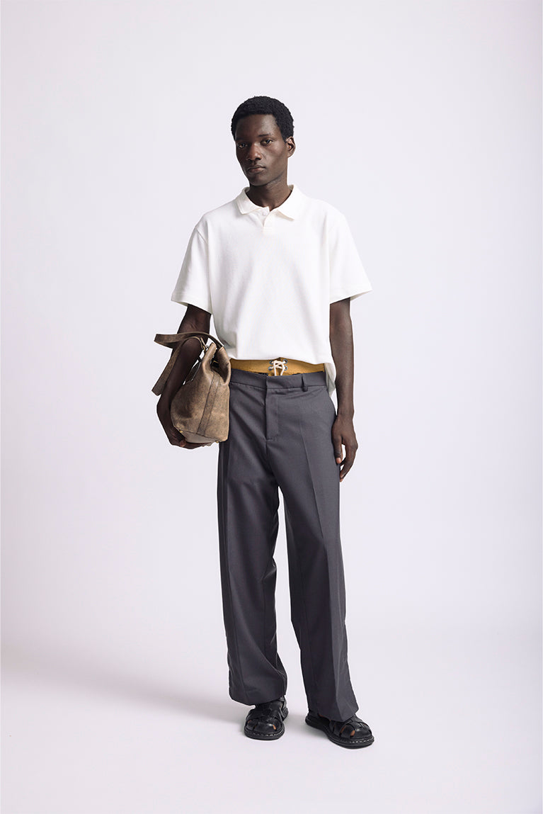 Embroided Piquet Polo  Off