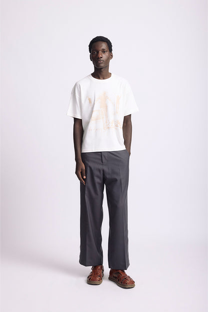 Synergy Boxy Heavy Tshirt  Off