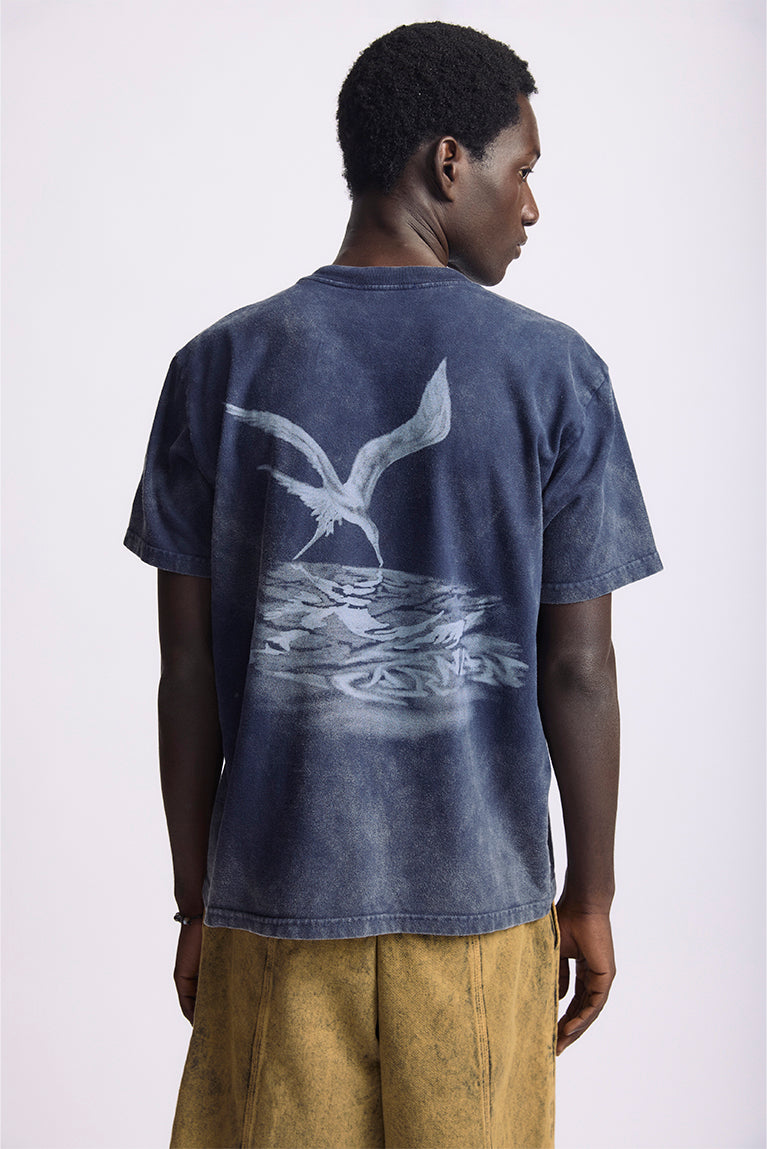 Seabird Tshirt  Navy