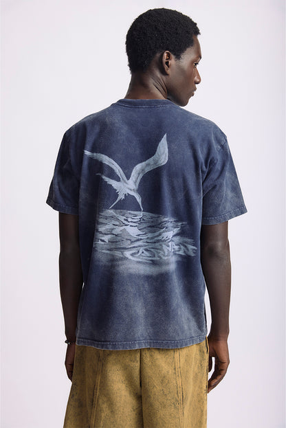 Seabird Tshirt  Navy