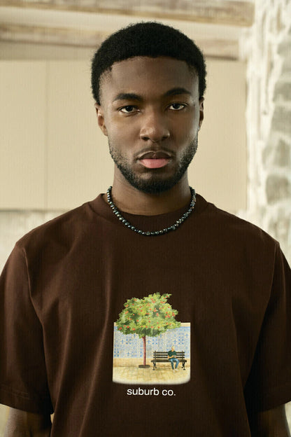 PHOTOGRAPHER REGULAR TEE MARROM