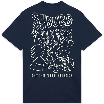 UNION REGULAR TEE AZUL MARINHO