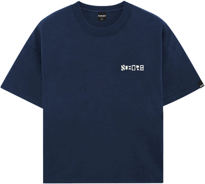 PICTOGRAM BOXY TEE AZUL MARINHO