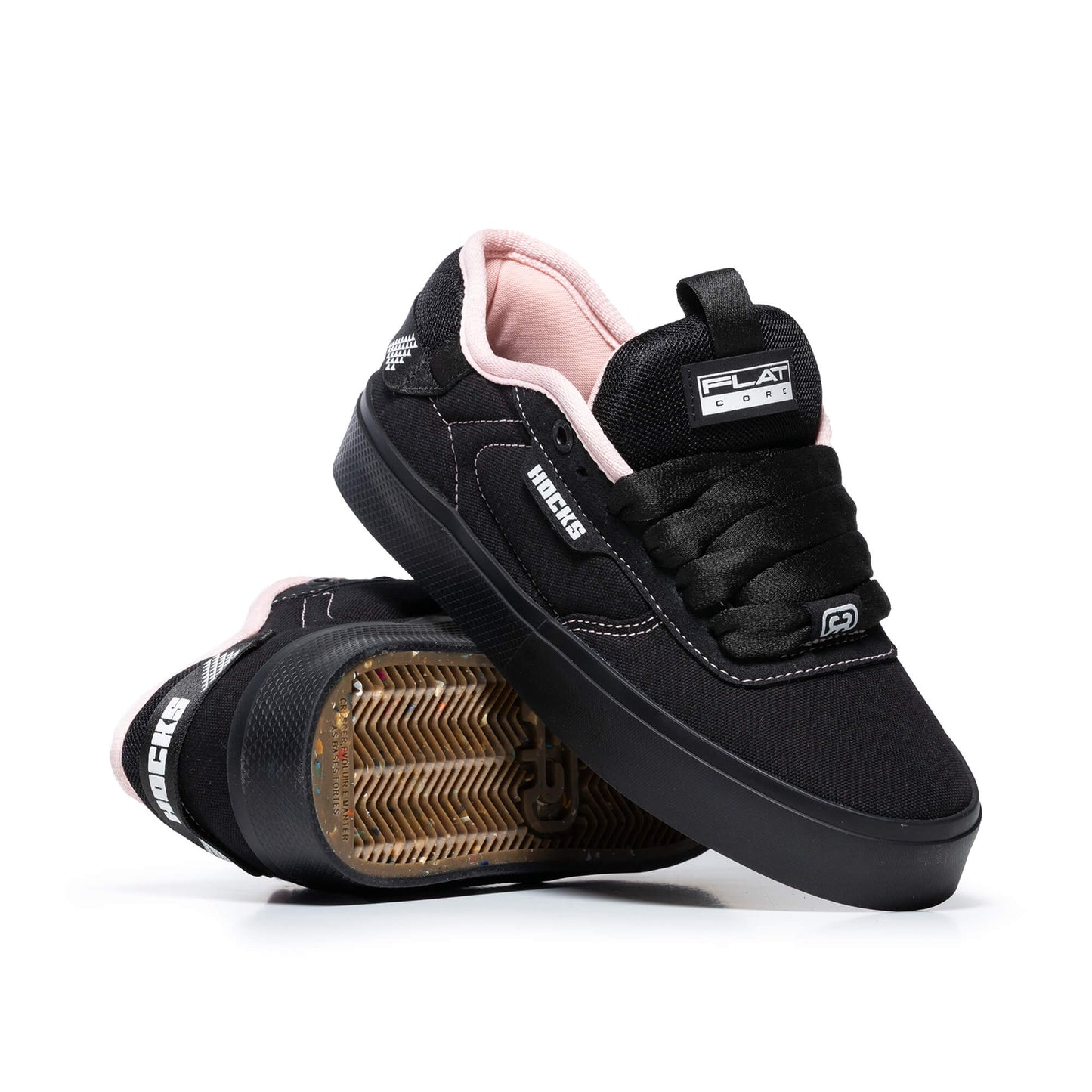 TENIS HOCKS FLAT CORE DARK MAUVEE