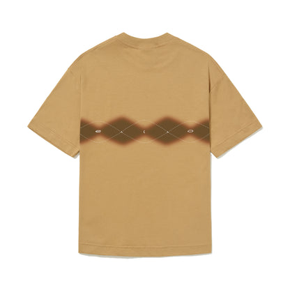 CAMISETA REGULAR VINTAGE CAQUI