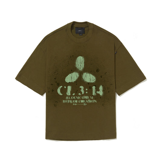 CAMISETA OVER  WAR  VERDE