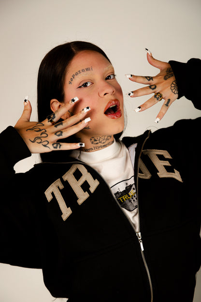 HOODIE "TRUE" ZIP UP