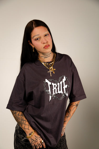 TEE TRUE "WIRE" GREY