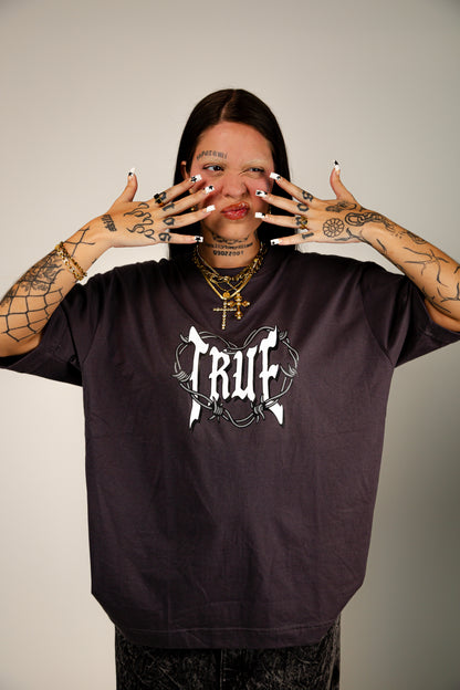 TEE TRUE "WIRE" GREY